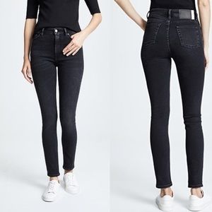 Acne Studios Peg Skinny Jeans Used Black Women’s 24